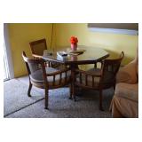 Game Table and Chairs