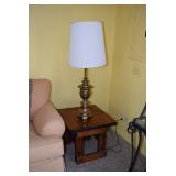 End Table and Lamp