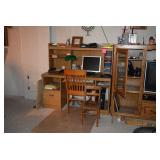 Desk, Chair and Computer
