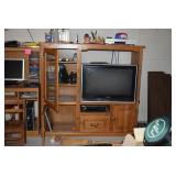 Entertainment Cabinet and T.V.
