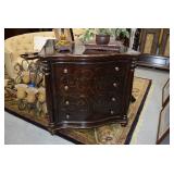 Vintage Dresser, Hanging Light Fixture