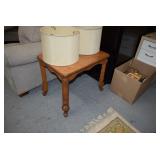 Lamps Shades, Side Table, Pictures