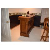 Saloon Bar with Copper Top, Home Decor