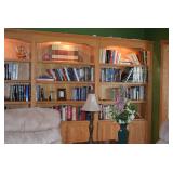 Books, Side Table, Lamp, Home Decor