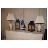 Dresser, Lamps, Home Decor