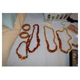Amber Costume Jewelry