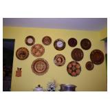 Wooden Collectible Plates