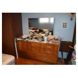 Mid Century Dresser W/Mirror