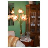 Side Table, Floral Light,  & Home Decor