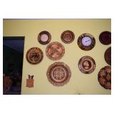 Wooden Collectible Plates