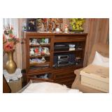 Entertainment Cabinet, Electronics, & Home Decor