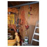 Extension Cords, Weed Wacker, Ladder, Misc.