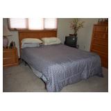 Bed, Pillows, & Headboard