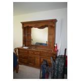 Dresser with Mirror, Luggage