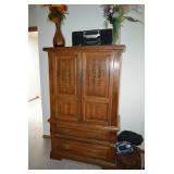 Hutch, Boombox, & Decor