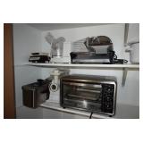 Toaster Oven, Meat Slicer, & Misc. Kitchen Items