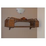 Wooden Display Bridge, Collectible Car