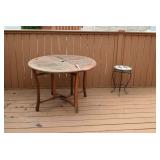 Round Outdoor Table
