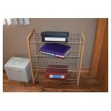 Small Shelving Unit, Office Supplies