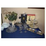 Glassware, Silver Serving Ware, Kitchen Art
