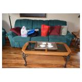 Sofa, Pillows, Coffee Table, Home Decor