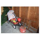 Radio Flyer Wagon & Gasoline Can