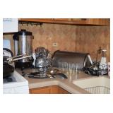 Bread Box, Utensils, Coffeemaker, Food Processor, Spice Rack