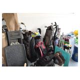 Golf Clubs, Golf Bags, Outdoor Boots