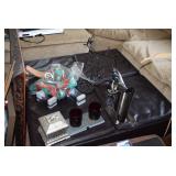 Leather Ottoman, Home Decor