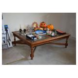 Coffee Table, Candleholders, & Seasonal Decor