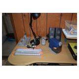 Desk, Electronics, Office Supplies