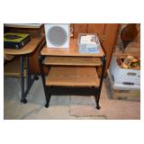 Storage Cart, Baseball Cards, Electronics