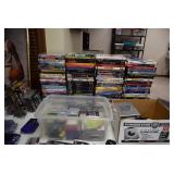 VHS Tapes, Video Games, & Game System