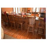 Counter Height High-Backed Stools