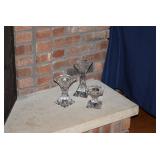 Glass Candle Holders