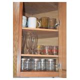 Cups, Stemware, Glass Jars