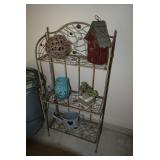 Metal Shelving Unit, Home Decor