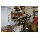 Garage Items, Shop Vac, Tools