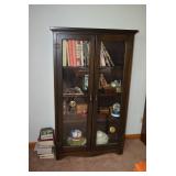 Cabinet, Books, & Home Decor