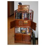 Vintage Cabinet w Radio & CD/DVD