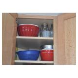 Kitchen Bowls, Colander, & Mason Jars