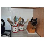 Kitchen Utensils & Knife Set