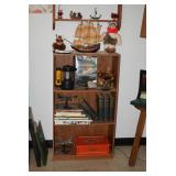 Shelving Unit, Books, Home Decor, Viking Figures