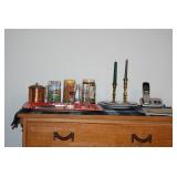 Steins, Candle Holders, Phone