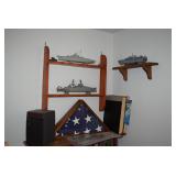 Wall Shelf, Model Ships
