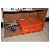 Wooden Box, Model Airplane