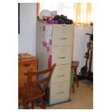 4-Drawer Filing Cabinet, Exercise Equipment