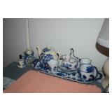 Tea Set W/Tray