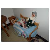 Vintage Dolls, Doll Furniture