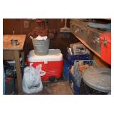 Cooler, Garage Items